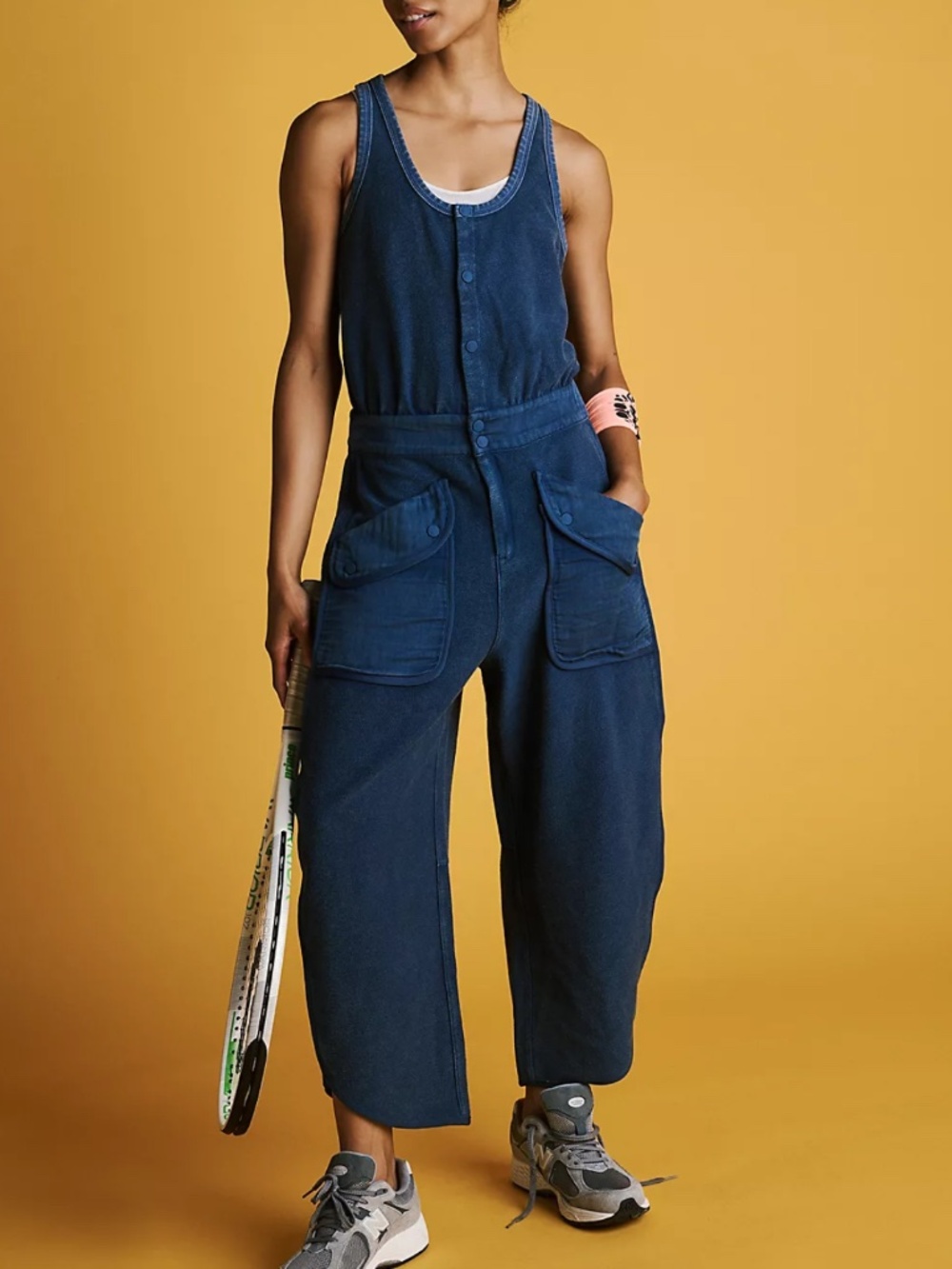 Free People Timko Onesie Jumpsuit in Blue Size XS